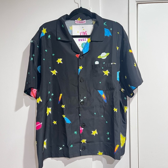 KIDS WORLDWIDE
Black Printed Shirt - Picture 7 of 8